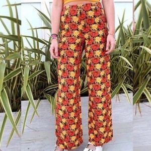 Topshop Floral Palooza Pants